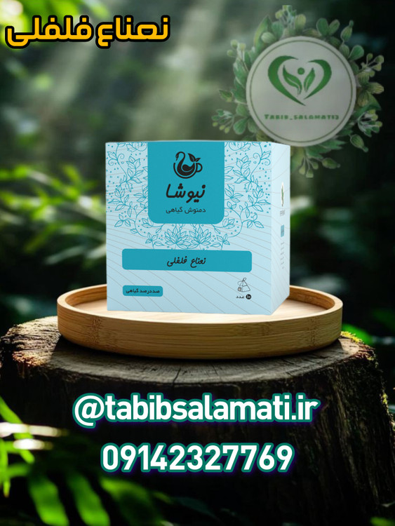 دمنوش نعنا فلفلی خالص نیوشا/۱۰ عددی