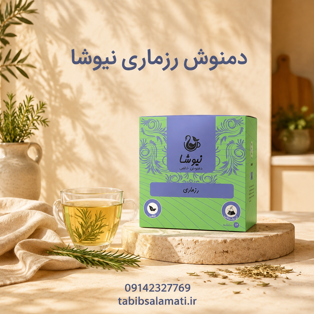 دمنوش رزماری مثلثی نیوشا